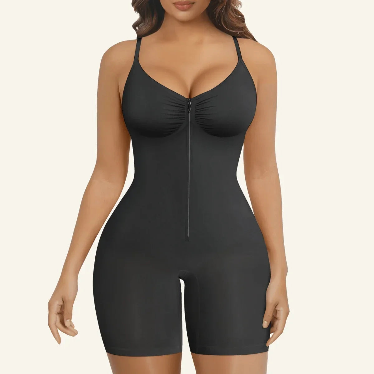 Body Faja Moldeadora con Cierre Frontal — Control Abdominal Sin Costuras