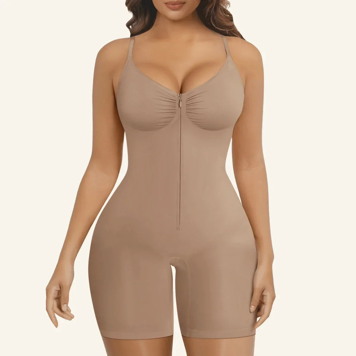 Body Faja Moldeadora con Cierre Frontal — Control Abdominal Sin Costuras