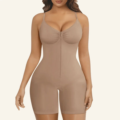 Body Faja Moldeadora con Cierre Frontal — Control Abdominal Sin Costuras
