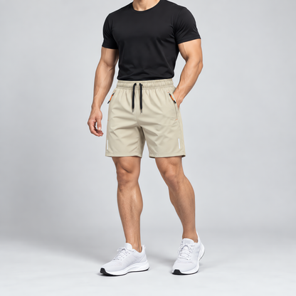 AeroShort — Pantalón corto deportivo multibolsillos