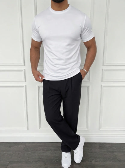Playera Esencial — Negro Jet