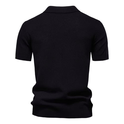 Verona Mesh Polo - Negro