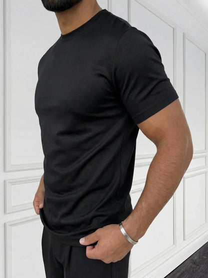 Playera Esencial Negro Jet
