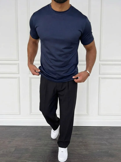 Playera Esencial — Negro Jet