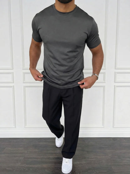 Playera Esencial — Negro Jet