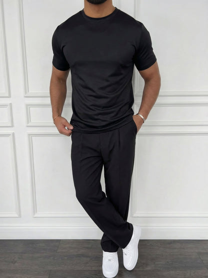 Playera Esencial — Negro Jet